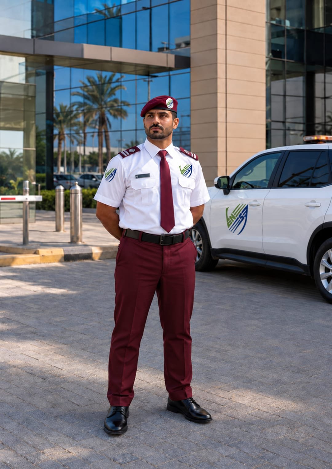 فريق أمني في سياق كيف تختار شركة حراسات أمنية مناسبة لمنشأتك؟